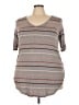 Torrid Gray Short Sleeve T-Shirt Size 3X Plus (3) - photo 1