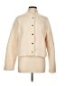 Zara Ivory Faux Fur Jacket Size L - photo 1