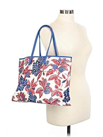 Tory Burch Leather Tote (view 2)
