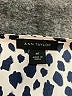 Ann Taylor 100% Polyester Animal Print Ivory Long Sleeve Blouse Size M (tall) - photo 7