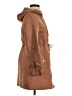 J.Crew Collection 100% Polyester Brown Trenchcoat Size 00 - photo 4