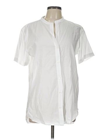 James Perse Short Sleeve Blouse (view 1)
