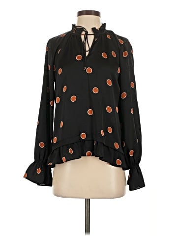Waverly Grey Long Sleeve Blouse (view 1)