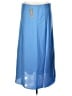 J.Crew Solid Blue Casual Skirt Size L - photo 2