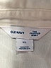 Old Navy 100% Cotton Ivory Long Sleeve Button-Down Shirt Size XL - photo 7