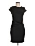 Venus Solid Black Cocktail Dress Size M - photo 1