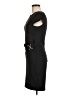 Venus Solid Black Cocktail Dress Size M - photo 5