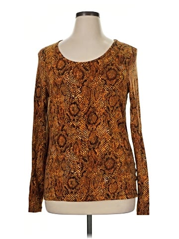 Jones New York Long Sleeve T-Shirt (view 1)