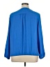 Chaus 100% Polyester Blue Long Sleeve Blouse Size XL - photo 2
