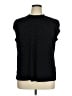 Elle Polka Dots Black Sleeveless Blouse Size XL - photo 1