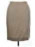 Giorgio Armani 100% Cupro Solid Tan Formal Skirt Size 14 - photo 1