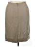 Giorgio Armani 100% Cupro Solid Tan Formal Skirt Size 14 - photo 2