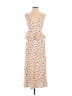 Future Collective Floral Ivory Casual Dress Size 2 - photo 1