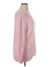 Studio Works Solid Pink Pullover Sweater Size XL (estimated) - photo 4