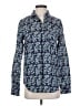 J.Crew 100% Cotton Paisley Blue Long Sleeve Button-Down Shirt Size 4 (tall) - photo 1