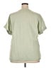 Matty M 100% Cotton Green Short Sleeve Blouse Size XXL - photo 2
