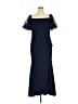 Xscape Blue Cocktail Dress Size 16 - photo 1