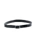 Halogen 100% Leather Black Leather Belt Size S - photo 1