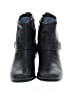 Aravon 100% Leather Black Ankle Boots Size 8 1/2 - photo 2