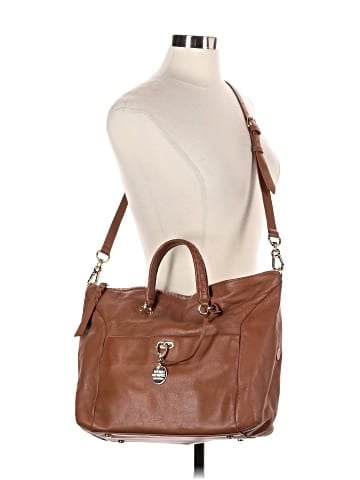 Henri Bendel Leather Satchel (view 2)