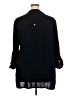 Madison 100% Polyester Black 3/4 Sleeve Blouse Size 3XL - photo 2