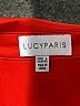 Lucy Paris 100% Polyester Red Long Sleeve Blouse Size L - photo 7