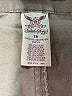 Faded Glory Solid Tan Khaki Shorts Size 16 - photo 3