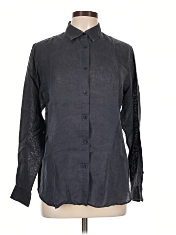Uniqlo Long Sleeve Button-Down Shirt (view 1)