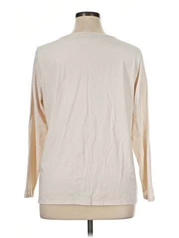 Susan Graver Long Sleeve T-Shirt (view 2)