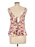 Bobi 100% Cotton Pink Sleeveless Top Size L - photo 2