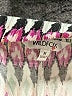 Wildfox 100% Rayon Chevron-herringbone Pink Shorts Size Med (2 or M) - photo 3