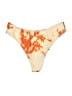 Shein Tie-dye Orange Swimsuit Bottoms Size M - photo 2