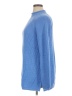 Talbots 100% Cotton Blue Turtleneck Sweater Size XL - photo 5