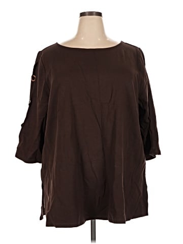 Catherines 3/4 Sleeve T-Shirt (view 1)