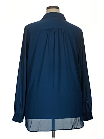Ann Taylor Long Sleeve Blouse (view 2)