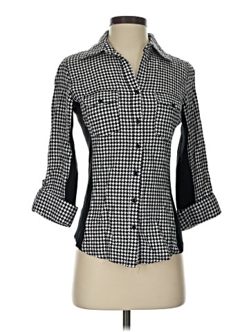 Zac & Rachel 3/4 Sleeve Button-Down Shirt (view 1)