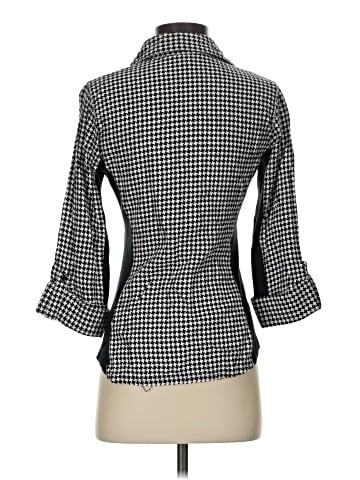 Zac & Rachel 3/4 Sleeve Button-Down Shirt (view 2)
