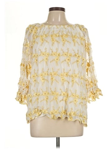 Skye's The Limit 3/4 Sleeve Blouse (view 1)