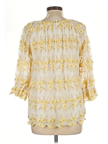 Skye's The Limit 3/4 Sleeve Blouse (view 2)