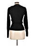 Bisou Bisou Black Long Sleeve Top Size L - photo 2