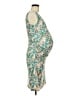 Unbranded Floral Green Casual Dress Size M - photo 4