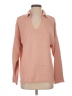 Chico's Design 100% Cotton Pink Pullover Sweater Size S - photo 1