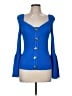 Boston Proper Blue Long Sleeve Blouse Size M - photo 1