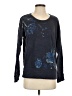 Maurices Floral Blue Pullover Sweater Size S - photo 1