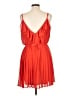 BCBGeneration 100% Polyester Orange Cocktail Dress Size L - photo 2