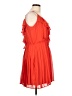 BCBGeneration 100% Polyester Orange Cocktail Dress Size L - photo 4