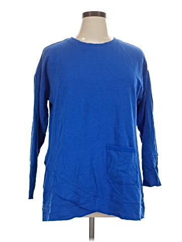Soft Surroundings 3/4 Sleeve Top (view 1)