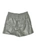 Very J Metallic Silver Shorts Size M - photo 2