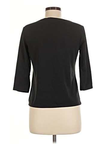 New York & Company 3/4 Sleeve T-Shirt (view 2)