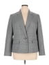 Anne Klein 100% Polyester Houndstooth Gray Blazer Size XL - photo 1